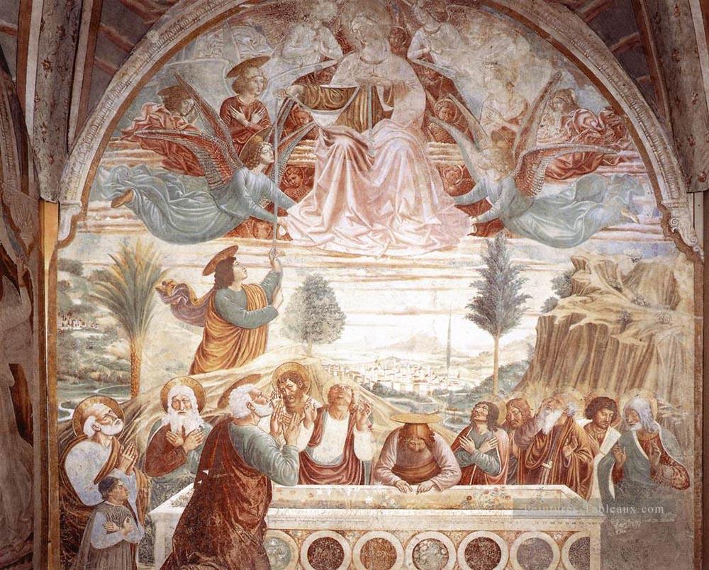 Assomption de la Vierge Benozzo Gozzoli Peintures à l'huile